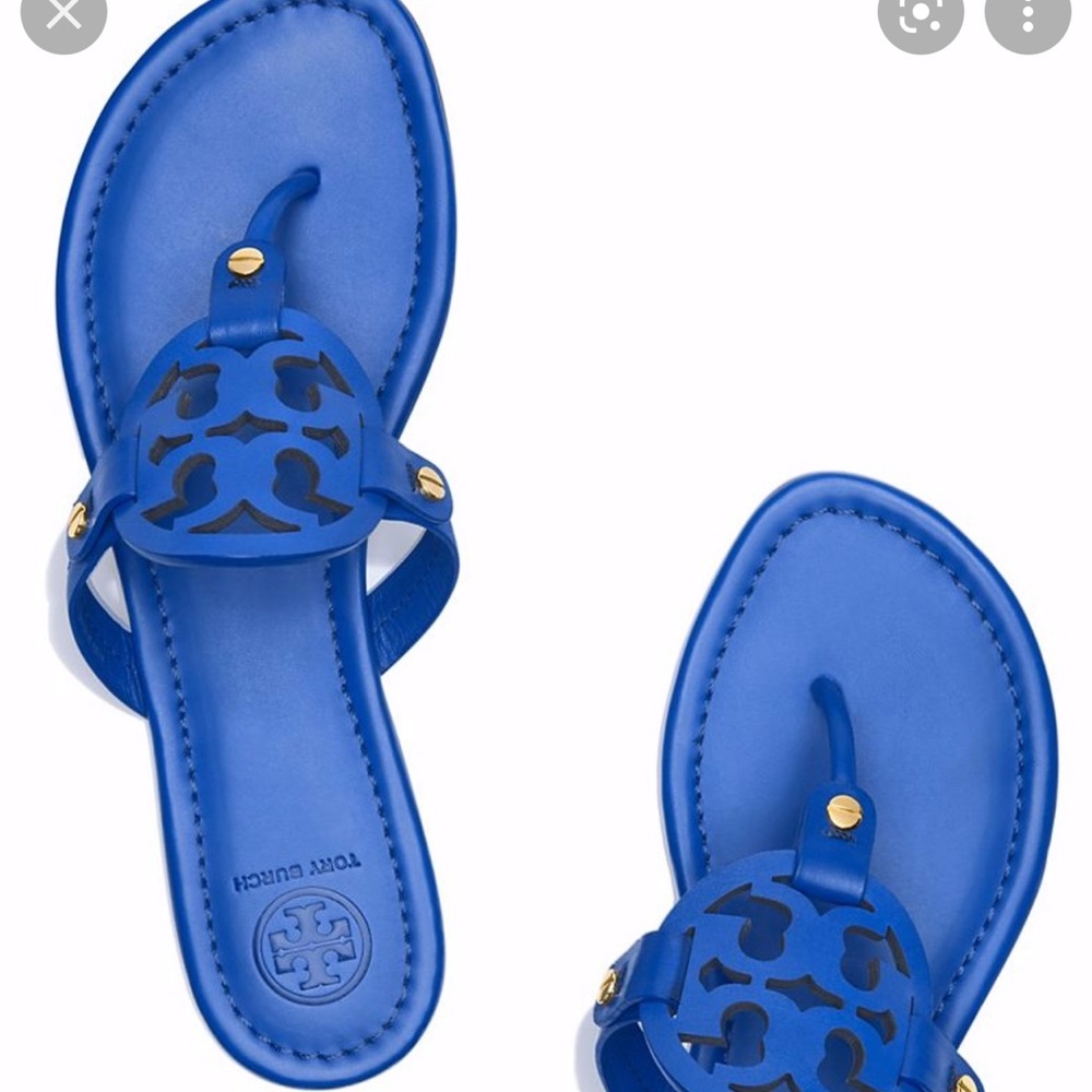 Tory Burch Miller Sandals size 8 great condition